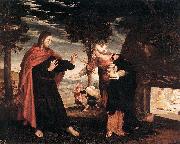 Hans holbein the younger Noli me Tangere oil painting artist